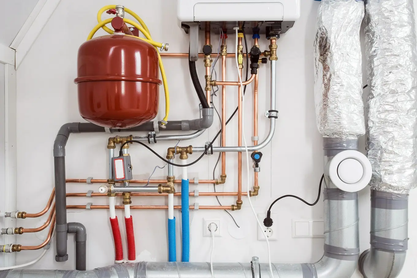 instalacja gazowa i kocioł gazowy